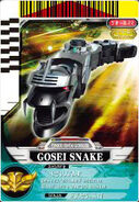 "Gosei Snake" Card