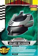 "Snake Headder" Card