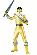 Yellow Time Force Ranger Scanner App Assets