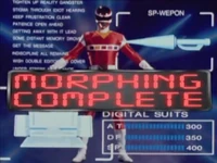 Red Space Ranger Morph 2