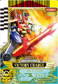 "Victory Charge" card for Gosei Great (5pcs)