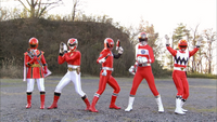 Gokai Change-Red Rangers (Episode 48)