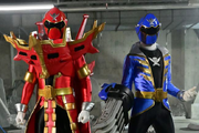 Gokaiger Cross Armor Mode in Ten Gokaiger.png