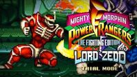Mighty Morphin Power Rangers The Fighting Edition (SNES) - Trial Mode - Lord Zedd Gameplay