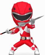 Mighty Morphin Red Ranger in Power Rangers Dash