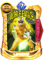 GaoYellow Card in Super Sentai Legend Wars