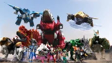 Ancient Dino Fury Rangers (powered-up)