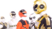 Six Rangers Vision Super Megaforce