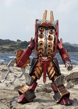 ジャンク　tanuki3 GoGo Sentai Boukenger / GoGo Gattai Series 02 GoGo Shovel