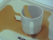 Jasmine's broken mug.