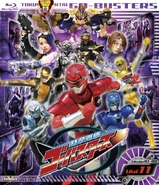 Go-Busters Blu-ray Volume 11 cover