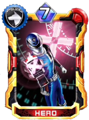 DekaBlue Card in Super Sentai Legend Wars