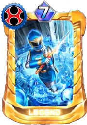 HurricaneBlue Card in Super Sentai Legend Wars