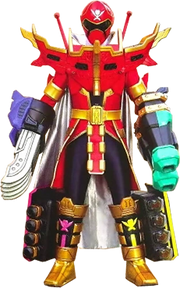 Gokai Red Galleon Armor Mode