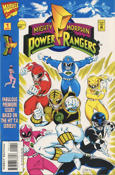 Mighty Morphin Power Rangers #1 1st Comic Of Power Rangers