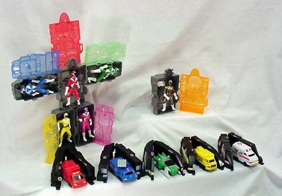 Power rangers sale mcdonalds toys 1995