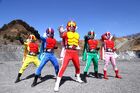 Kamen Sentai Gorider Rider Sentai team