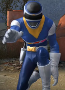 Legacy Wars Blue Space Ranger Defeat Pose