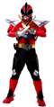 Red Samurai Ranger (Shark Attack Mega Mode)