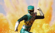 Green Dino Charge Ranger (voice only)