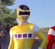 Psycho Yellow as Yellow Space Ranger