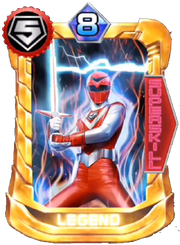 Red Mask Card in Super Sentai Legend Wars