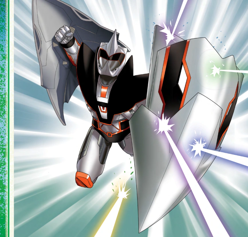 Power Rangers Jungle Fury Rhino Ranger Megazord Dominic Hargan