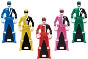 Dekaranger Ranger Key Set