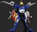 Mach Megazord (Falcon Chopper ,Tiger Jet, & Whale Jumbo Jet) File:Icon-rpm.png Ranger Operator Series Gold & Ranger Operator Series Silver