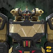 NFTLIGHTNINGCOLLECTIONBLACK&GOLDMEGAZORDWITHCANNONS