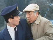 Ken'ichi Ohta is arrested by the officer