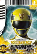 "Gosei Yellow" Card