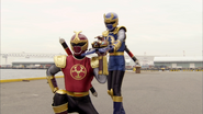 Double Gadget in Gokaiger