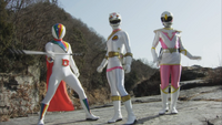 Gokai Change-White Rangers