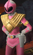 Legacy Wars Mighty Morphin Pink Ranger Armored Defeat Pose