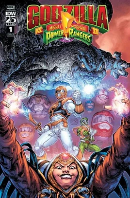 Godzilla vs MMPR II 1 Cover A