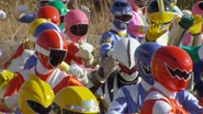 Sixth shot of the Super Sentai 199 in the Great Legend War prior to the charge.