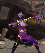 Legacy Wars Violet Solar Ranger Victory Pose