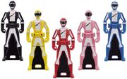 Boukenger Ranger Key Set