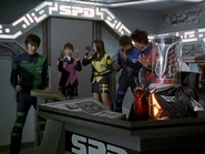 Abrella cancels Dekarangers' transformation