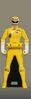 Yellow Wild Force Ranger Key