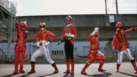 Gokai Change-Red Rangers (Episode 2)