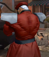 Legacy Wars M Bison Defeat Pose