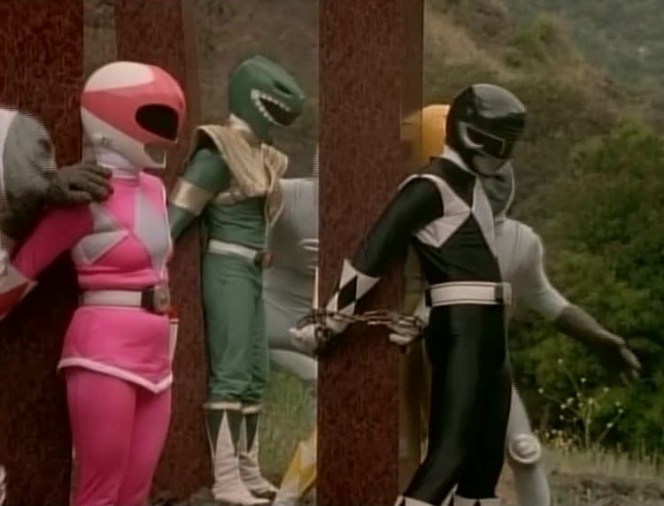 Green Ranger from the Mighty Morphin Power Rangers capture…