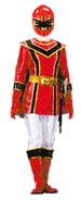 A female version of the Red Mystic Ranger as seen in Super Megaforce.