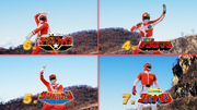 Sentai Red 4-7 (All Sentai Rally)