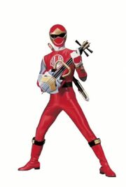 Red Ninja Storm Ranger Scanner App Assets