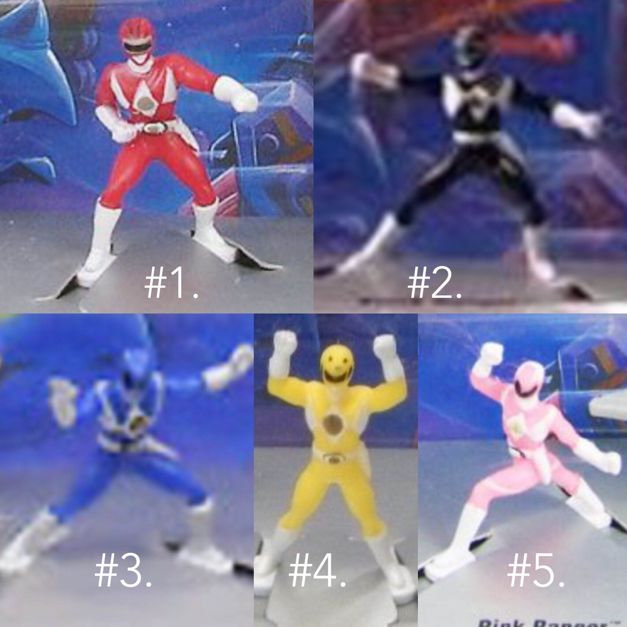 マイクロマシーンズ　パワーレンジャー Amazon.com: Micro Machines Power Rangers 1 Red Ranger : Toys