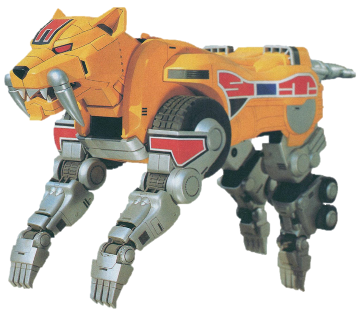 Sabertooth battle zord clearance