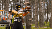 PRDC Dino Armor X Black Ranger